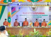 Pj Bupati Hambali Ikuti Rapat Paripurna Istimewa HUT Kampar ke-74, Ini Harapannya