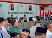 Pj Bupati Hambali Ikuti Rakor bersama Pemprov Riau Terkait Persiapan Distribusi Logistik Pemilu 2024