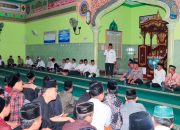 Sembilan Ramadhan, Pj Sekda Yusri Safari Ramadhan di Mesjid Al-Huda Desa Pongkai