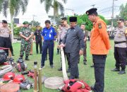 Antisipasi Karhutla, Polres Kampar bersama Pemda Gelar Apel Kesiapsiagaan