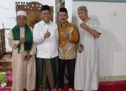 Cabup Kampar Ansor Sampaikan Tausyiah Halal Bihalal Lubuk Cimpur