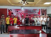 Edwin Pratama Putra Ambil Formulir Bakal Calon Bupati di DPC PDI-P Kampar