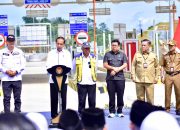 Presiden Jokowi Resmikan Ruas Tol Bangkinang-XIII Koto Kampar