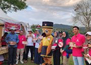 KPU Kampar Sosialisasi Pilkada Serentak 2024 di Festival Subayang