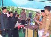 Lantik dan Kukuhkan Perangkat Desa Persiapan Jawi-jawi, Ini Harapan Camat Kampa