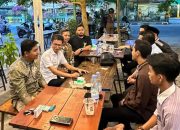 Ketum BPC HIPMI Suryatama Sambut Hangat Kedatangan Wanbin BPP Ajib Hamdani