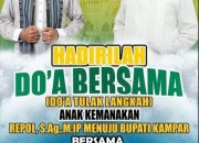 Besok, UAS Hadiri Doa Bersama dan Tulak Langkah Repol Jadi Bupati Kampar