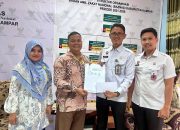Lapas Bangkinang Serahkan Zakat Mal Pegawai ke Baznas Kampar