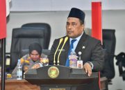 Asisten II Setda Kampar Hadiri Rapat Paripurna DPRD Kampar