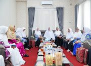BKMT Sambut Hangat Kunjungan BKMT Kuansing
