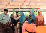 Kunker di Kampar, Pj Ketua PKK Riau Sambangi TK Pertiwi Bangkinang