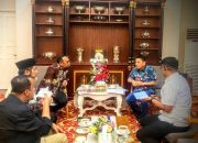 Pj Bupati Hambali Audiensi dengan Pj Gubernur Riau