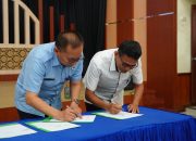 Desiminasi Informasi dan Promosi Potensi Daerah, Diskominfo Kampar Lakukan Penandatanganan Kerjasama dengan LPP RRI Pekanbaru