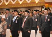 Pemda Kampar Hadiri Rapat Paripurna Istimewa DPRD Provinsi Riau