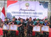 Kunker di Yonif 132/BS, Danrem 031/WB Tekankan Pentingnya Penampilan dan Kesiapsiagaan