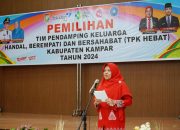 Pj Ketua TP PKK Hadiri Pemilihan dan Penyampaian Hasil Lomba TPK HEBAT