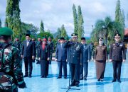 Peringati Hari Pahlawan, Pemkab Kampar Hadiri Upacara Tabur Bunga di TMP Kusuma Eka Bakti