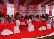 Cooling System Polres Kampar Bersama Forkopimda, Penyelenggara dan Paslon Jelang Pemungutan Suara Pilkada Serentak 2024