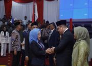 Pj Sekda Ramlah Hadiri Pelantikan Waka DPRD Kampar Sunardi