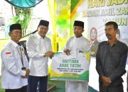 Hari Jadi Baznas ke 24, Pj Bupati Hambali Hadiri dan Salurkan Santunan
