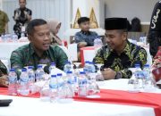 Bupati Kampar Hadiri Acara Kenal Pamit Kapolda Riau