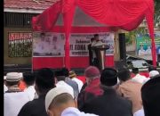 Bupati, Wabup, Sekda dan Forkopimda Sholat Idul Adha 1446 H di Lapangan Pelajar Bangkinang