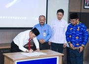 Pemda Kampar Terima Langsung Unit Bangunan Sentra UMKM Bangkinang Riverside