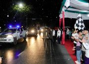Bupati Ahmad Yuzar Lepas Rombongan Pawai Takbir Keliling
