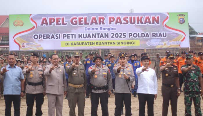 Pemprov dan Polda Riau Nyatakan Tidak Ada Toleransi untuk Tambang Ilegal