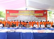 Polda Riau Musnahkan Narkoba Rp 123,7 M Hasil Operasi 3 Bulan