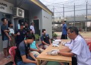 Lapas Bangkinang Razia Kamar Hunian dan Tes Urine WBP