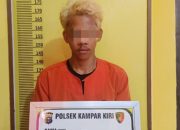 Cabuli Remaja, Polsek Kampar Kiri Tangkap Pria Pirang Asal Teluk Kuantan