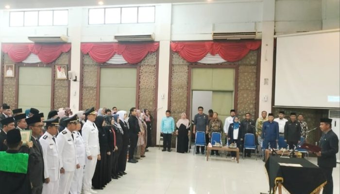 66 Pejabat Kampar Resmi Dilantik, Ini Nama-namanya