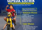 Aturan Sepeda Listrik Dijalan Raya, Dishub Kampar Berikan Penjelasan
