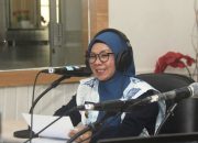 Wabup Misharti Jadi Pembaca Berita di RRI Pro1 Pekanbaru