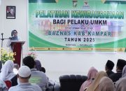 Wabup Misharti Resmi Buka Pelatihan Kewirausahaan Bagi Pelaku UMKM Program Baznas Kampar