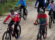 Dishub bersama Bupati Kampar dan Panpel Tinjau Track Gowes Fun & Adventure 2025