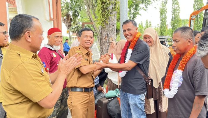 Rombongan Omputaka Road to Jakarta  Tiba di Bangkinang, Disambut Udo NBO dan Sekjen Nasrun