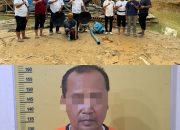 Satreskrim Polres Kampar Tangkap Pelaku Penambangan Emas Ilegal di Lipat Kain