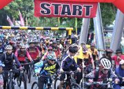 Gowes Fun & Adventure, Bupati Ahmad Yuzar Ajak Masyarakat Hidup Sehat