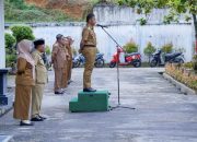 Pimpin Apel di Disdikpora, Bupati Kampar Tekankan Integritas dan Peningkatan Kualitas Pelayanan