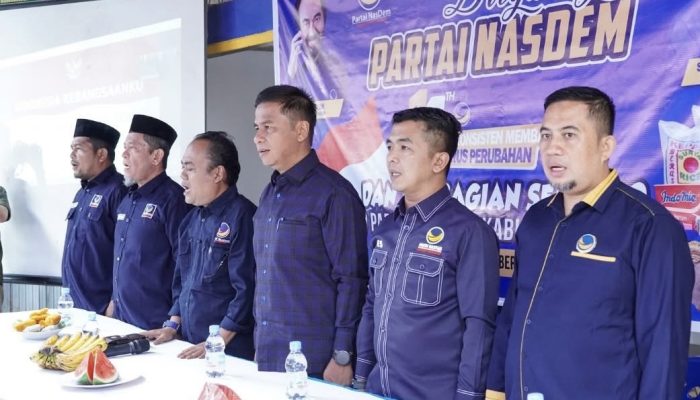 Bupati Kampar Hadiri Peringatan HUT ke-14 Partai NasDem di Bangkinang Kota