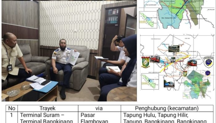 Luar Biasa, Dishub Kampar Akan Tambah Trayek Bus Perintis