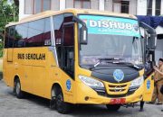 Dishub Kampar Sediakan 7 Unit Bus Sekolah Setiap Hari Dukung Tingkatkan Kualitas Pendidikan
