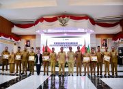 Desa Salo Terima Penghargaan Desa Percontohan Antikorupsi Provinsi Riau 2025