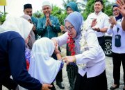 Wabup Kampar Launching TV Pintar Digital Sekaligus Buka Penyuluhan Bahaya Narkoba di UPT SPNF SKB Kampar