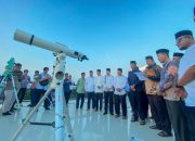 Bupati Kampar Ikuti Rukyatul Hilal 1 Syawal 1447 H/2026 M di Bangkinang Kota