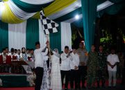 Sambut Idul Fitri 1447 H, Bupati Kampar Ahmad Yuzar Lepas Pawai Takbir Keliling