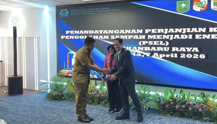 Teken Kerjasama PSEL Pekanbaru Raya, Bupati Ahmad Yuzar Siap Dukung Proyek Strategis Nasional