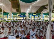 Calon Jamah Haji Kampar Laksanakan Manasik, Matangkan Persiapan Mental, Fisik, dan Spiritual